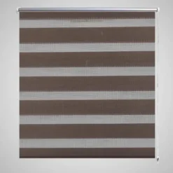 Zebra rullakaihdin 140 x 175 cm kahvinruskea