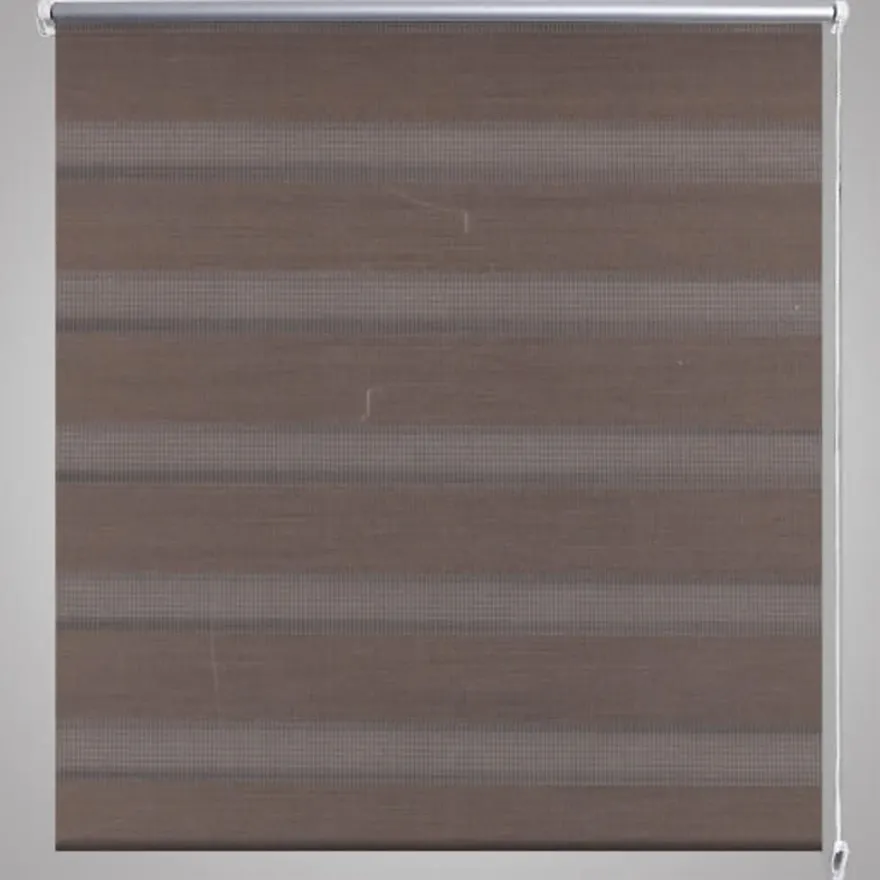 Zebra rullakaihdin 140 x 175 cm kahvinruskea